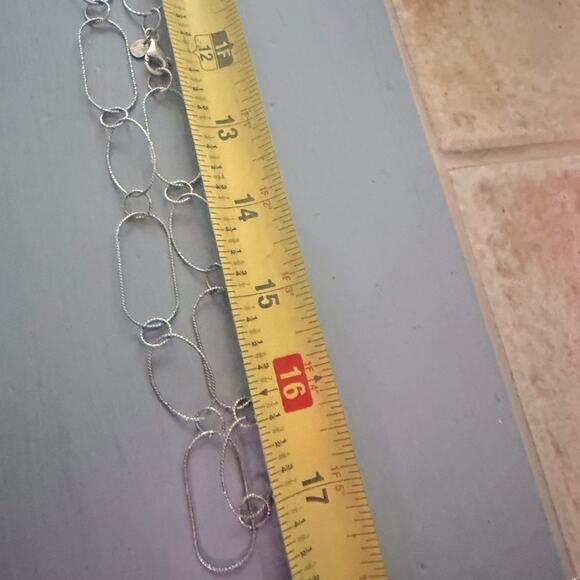 Silpada 925 Sterling Silver Chainlink Necklace - Picture 9 of 10